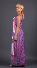 Purple, Pink and White Bridge Dress