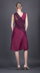 Burgundy Sleeveless Dress