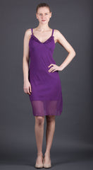 Violet Transparent Dress