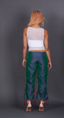 Teal Cropped Pants