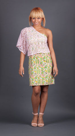 Trellis Applique Skirt