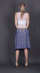 Blue Irridecent Skirt