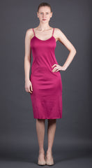 Bright Pink Slip Dress