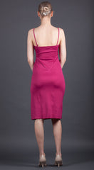 Bright Pink Slip Dress